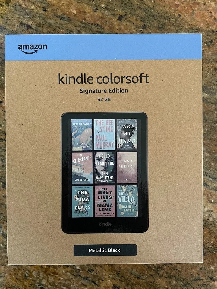 New 2024 Amazon - Kindle Colorsoft Signature Edition - 32GB Auto Adjusting Light - Image 3 of 4