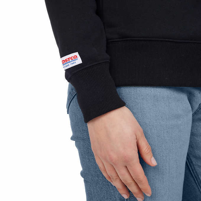 Costco Wholesale Black Unisex Embroidered Logo Crewneck Costco Wholesale Black Unisex Embroidered Logo Crewneck
