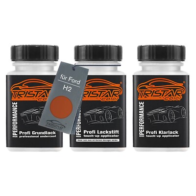 Autolack Lackstifte für Ford H2 Blaze Metallic Tivoli Orange Metallic 3 x 50ml
