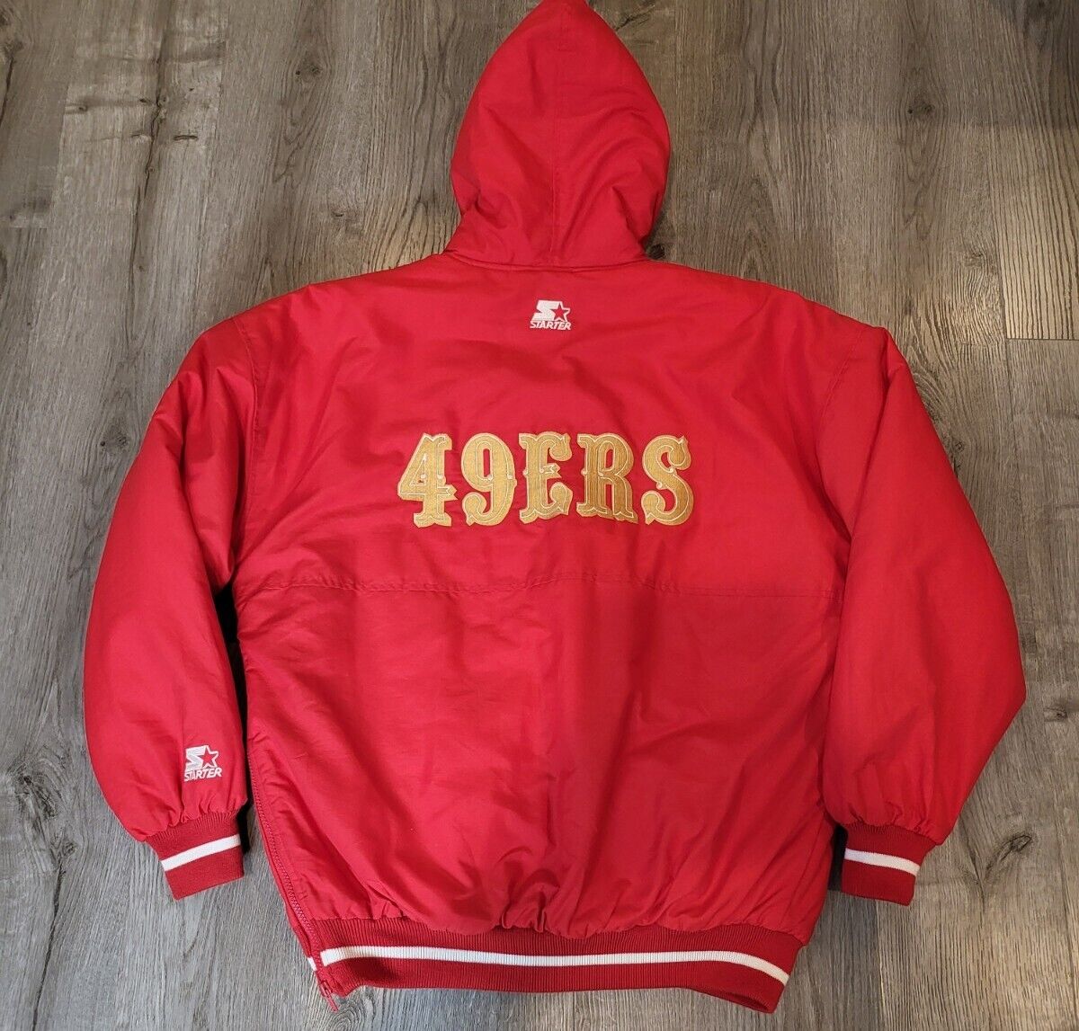 Vintage 90s NFL San Francisco 49ers Starter Zip Jacket Size Vintage 90s NFL San Francisco 49ers Starter Zip Jacket Size