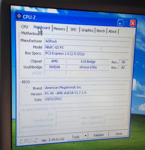 KIT-ASRock N68C - GS FX + ATHLON II X 2 270@3400 MHZ - TESTATA FUNZIONANTE - Afbeelding 4 van 7