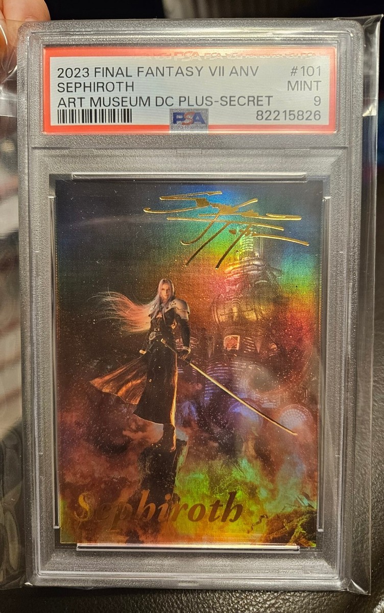 PSA 9 Opus Final Fantasy VII 7 Art Museum Sephiroth 1-101 PSA 9 Opus Final Fantasy VII 7 Art Museum Sephiroth 1-101