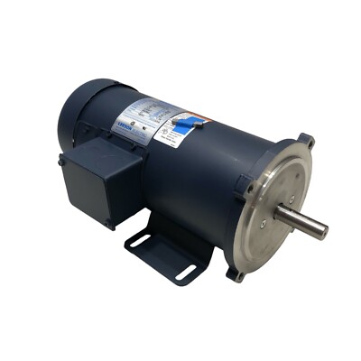 Leeson C42D17FK7D Electric Motor  90 Volt DC  1750 RPM  3/4 HP  56C Frame