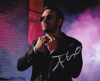CHARLIE COX signed Autogramm 20x25cm DAREDEVIL in Person autograph COA