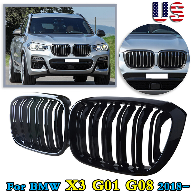  X3 G01 X4 G02 フロントバンパーグリル Fit For 2018-2021 BMW X3 G01 X4 G02 Front Bumper Upper Grill
