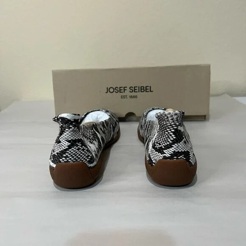 Josef Seibel ballet flats with snakeskin print genuine leather flat EU37 US6/6.5 - Picture 5 of 7