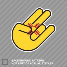 New Mexican Shocker Sticker Decal Vinyl New Mexico Nm