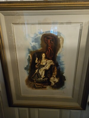 Salvador Dali 'Little prince' Hand Signed Numbered E.A. Original