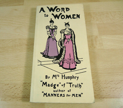 Mrs. E. C. Humphrey ''Madge of Truth'': A Word to Women / Englisches Buch