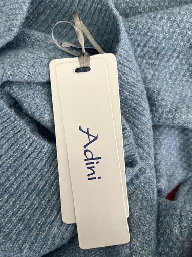 Maglione pullover lana Adini taglia L1 maglione donna morbido blu top NUOVO EU46 PREZZO AL PUBBLICO £69 - Foto 3 di 13
