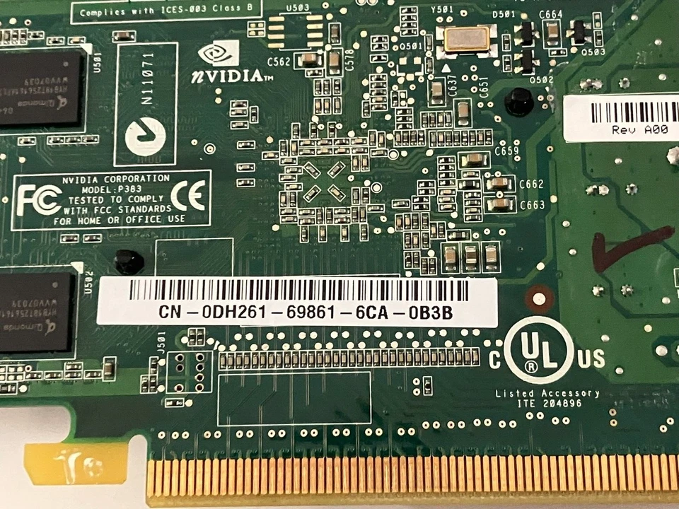 Dell DH261 NVIDIA Quadro NVS285 128MB Video Graphics Card - Image 2 of 4
