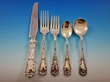 Quadrille by Kirk Sterling Silver Flatware Set for 6 Service 35 pcs