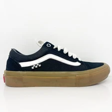 Vans Mens Off The Wall 500714 Black Casual Shoes Sneakers Size 4.5