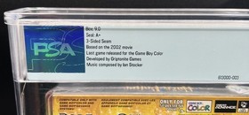 Harry Potter Chamber of Secrets (GameBoy Color, 2002) PSA Graded Sealed 9.0 A+