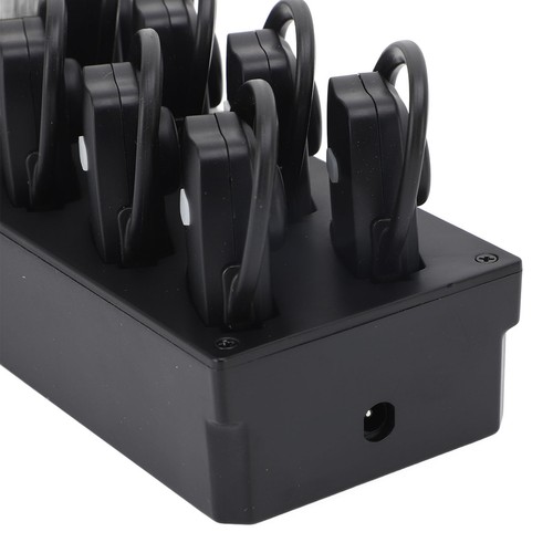 (EU Plug)Wireless Tour Guide System With 1 Transmitter 10 Receivers Tour GB