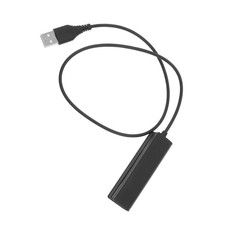 USB Female RJ9 Adapter Cable for Headset Connection with Laptop and PC