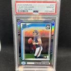 2024 Donruss - Rated Rookie Caleb Williams #327 Optic Preview Holo Prizm PSA 10