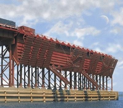 Walthers Cornerstone 933-3065 HO Ore Dock Kit