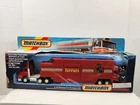 MATCHBOX SUPERKINGS K-116 'FERRARI' RACING CAR TRANSPORTER New Dmgd Box Vintage