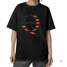 Q Trust The Plan T-Shirt - Made in USA, Sizes S to 5XL