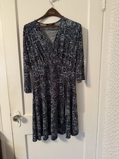 Women's Knee Length Dress Multicolor