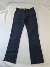 Boy's Youth Volcom Vmonty Pants Navy Blue 26x26