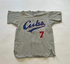 Chicago Cubs 1980s Vintage Southland Athletic Baseball Jersey Jody Davis 42 M/L