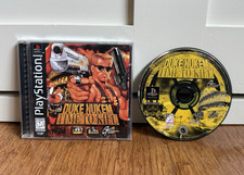 Duke Nukem Time to Kill PlayStation PS1 • Black Label • CIB Complete w/ Reg Card