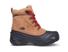 The North Face Kids Size 10 Brown/Black Chilkat Lace II 200g Waterproof Boots