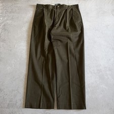 Vintage 90s Polo Ralph Lauren Pleated Chino Andrew Pants Brown Old Money 36