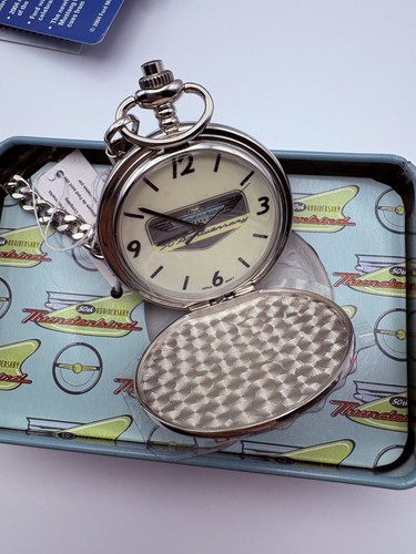 Thunderbird Special Anniversary Ed. Pocket Watch - Ford 50th Anniversary 2004 - Picture 5 of 5