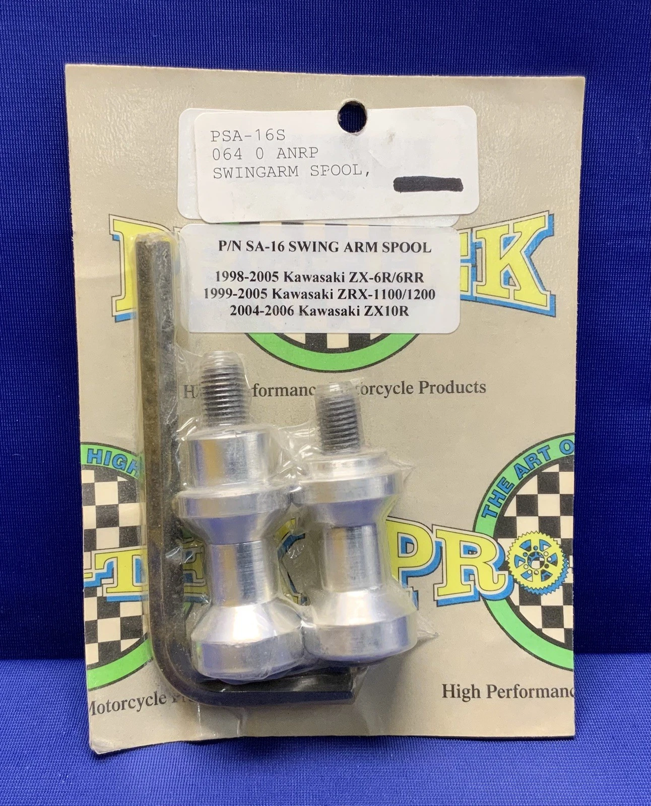 Pro Tek Swing Arm Spool (Silver) ZX-6R 1998-2005 SA-16