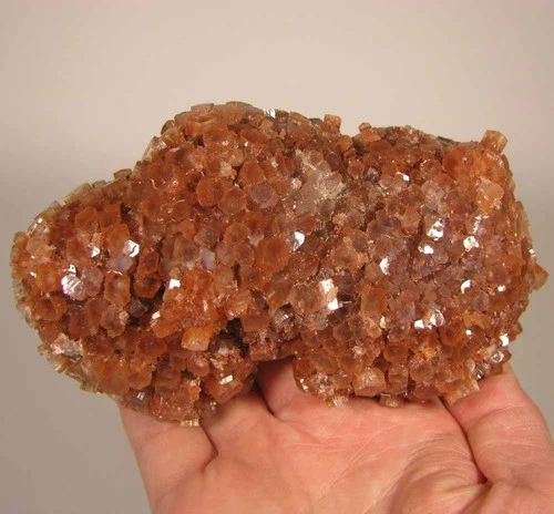 5.6" Red ARAGONITE Crystals Cluster - Morocco - 1.8 lbs.