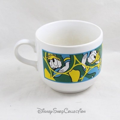 Donald KILNCRAFT Disney Tasse Vintage weiß grün Tasse 9 cm (MO)
