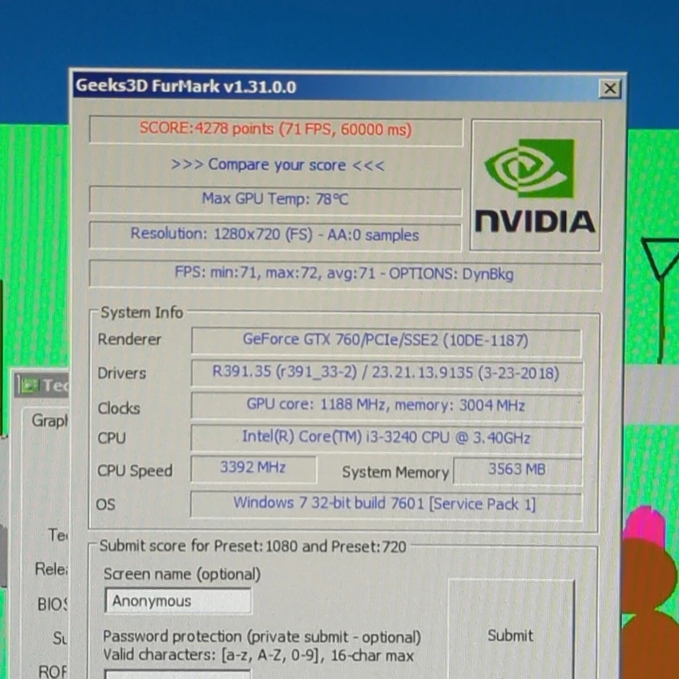 MSI NVIDIA GeForce GTX 760 4GB GDDR5 Twin Frozr Graphics Card FRESH PASTE - Image 2 of 4