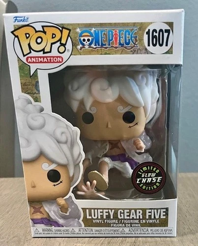 Funko Pop! One Piece Luffy Gear Five #1607 GITD Glow Chase [LIMITED] - NEW!!