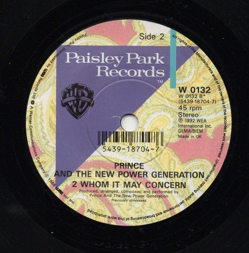 Prince - My Name Is - Used Vinyl Record 7 - N12170z - Bild 4 von 4
