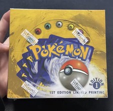 Pokémon Set Base 1 Display Sigillato Riprogettazione WOTC