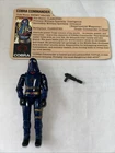 G.I. Joe ARAH 1984 Hooded Cobra Commander Mail In Action Figure File Card EP