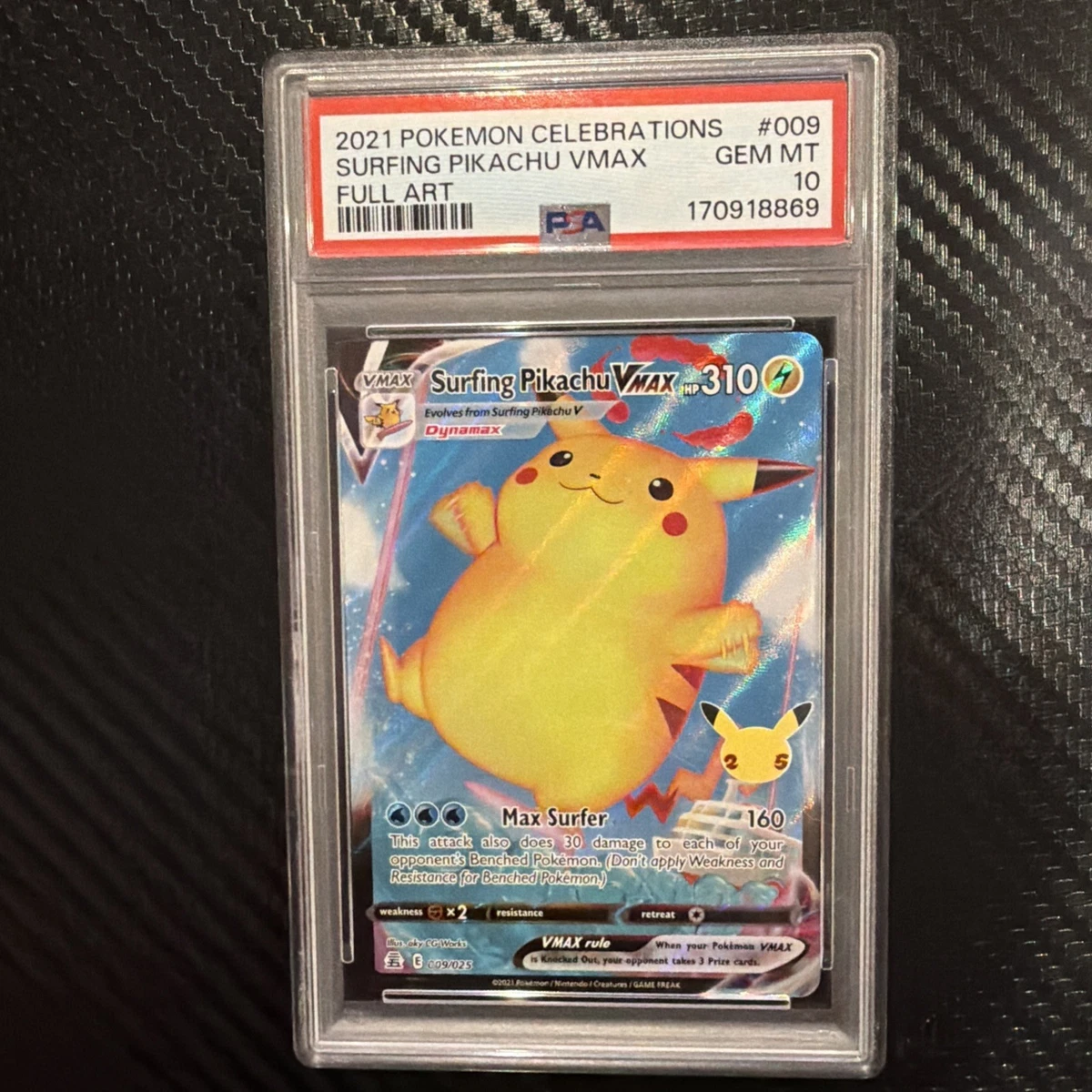 25+ Surfing Pikachu VMAX Pokémon TCG Cards for sale | Updated Oct 2026