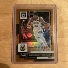 2022 Donruss Optic Basketball Orange Giannis Antetokounmpo #75 PSA 9