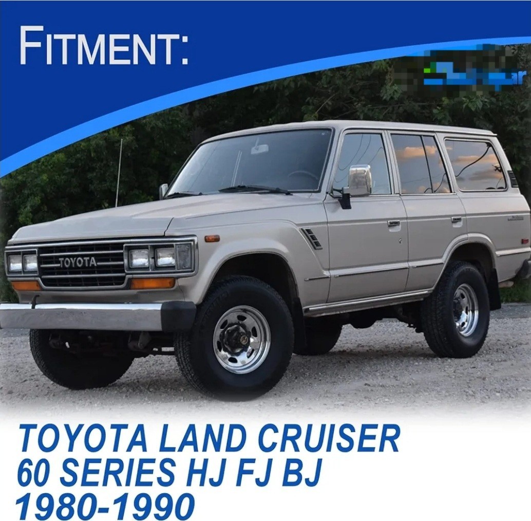 Fit For Toyota Land Cruiser J60 FJ60 FJ62 1980-90 Chrome Door Handle METAL 1 Pc