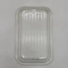 PYREX 502-C Vintage Clear Glass Refrigerator Dish Replacement LID ONLY Chipped