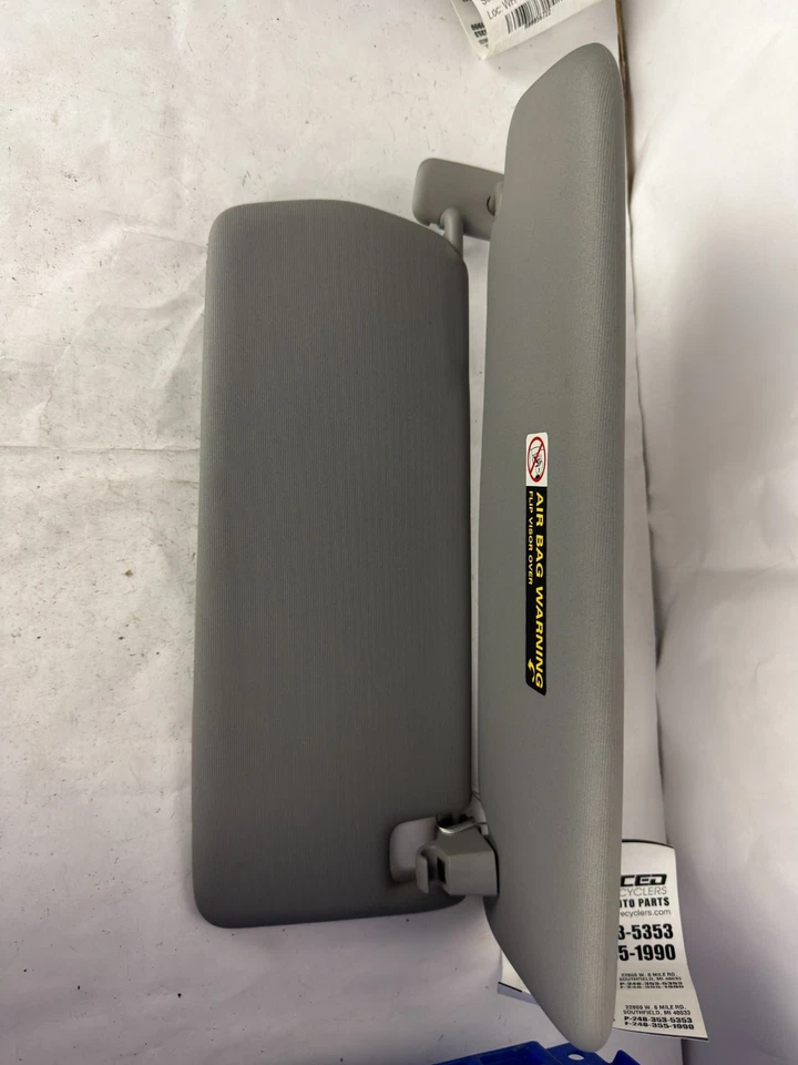 Volkswagen Touareg 2004-2010 parasol delantero izquierdo lado del conductor parasol fabricante de equipos originales Foto 2 de 4