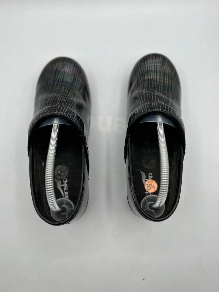 Dansko XP Nursing Clogs Women's Sz 8.5 Multicolor ShinyLeather Slip-On - Image 4 of 4