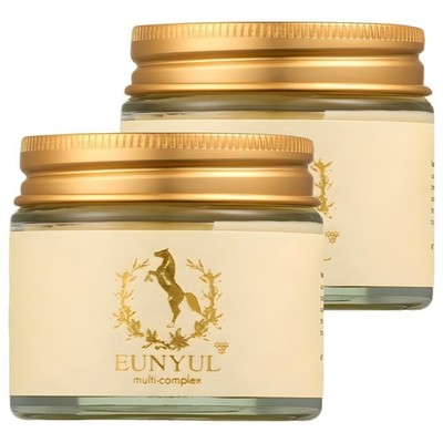 (K-beauty) Eunyul Brightening Anti-Aging Multi Complex Horse Oil Cream 70g* 2EA