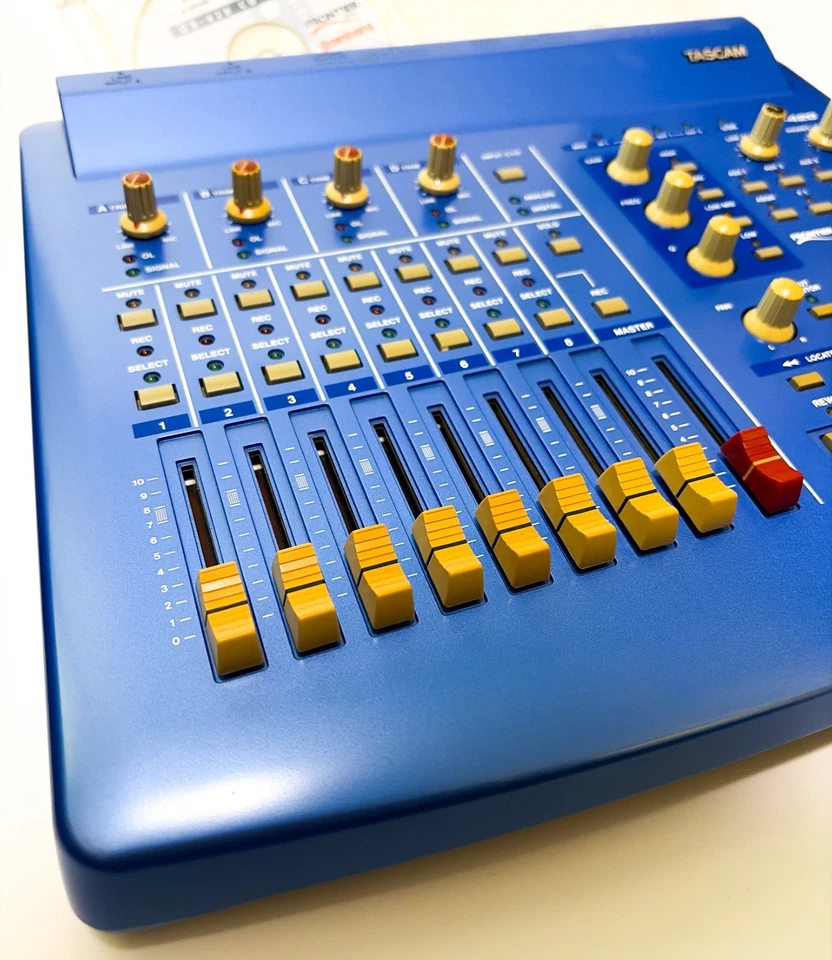 Tascam US-428 Digital Audio Workstation MIDI Controller USB from Japan - Image 2 of 4