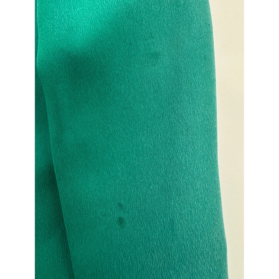 Conjunto de Traje Falda de Seda Shomi Petites Talla 6 Blazer Verde Esmeralda De Colección Para Mujer Foto 2 de 4