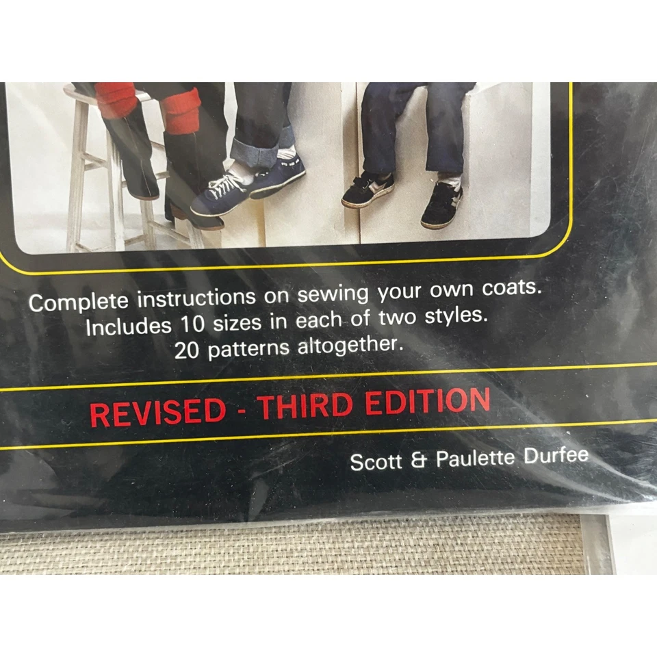 Vintage New Coat Craze Durfee Sew Patterns Book 3rd Ed. Coats Multi Sz 70's Snow - Image 2 of 4