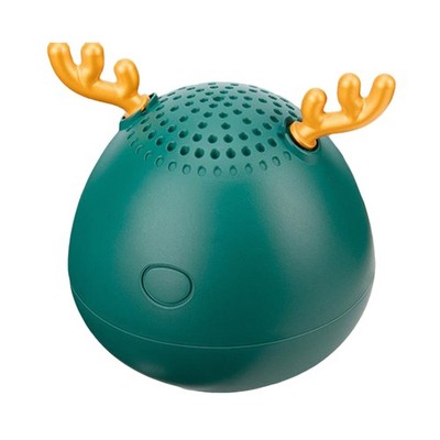 Portable Bluetooth Speaker Rechargeable Wireless Amp Ultra-Compact Antler Shape
